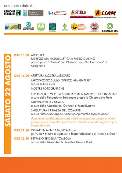 programma apimarche