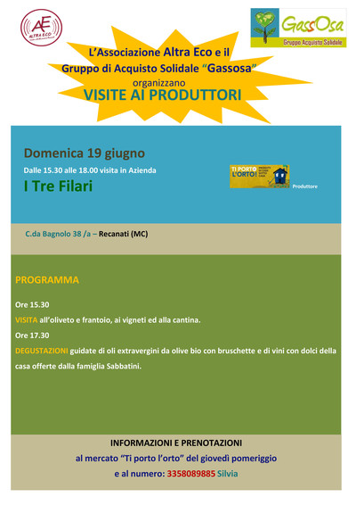 Visita presso Azienda I Tre Filari