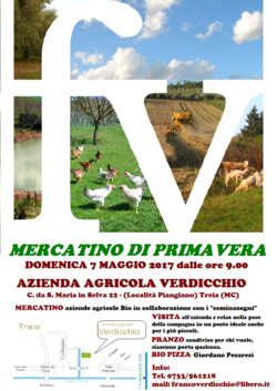 MERCATINO DI PRIMAVERA
presso l'Azienda Franco Verdicchio