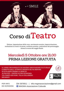 Corso di teatro per adulti