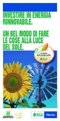 Investimenti nel risparmio energetico con Legambiente e BCC