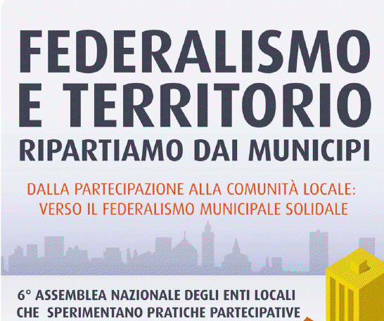 locandina sesta assemblea Nazionale