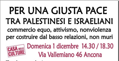 Una Tavola rotonda per una giusta pace tra Palestinesi ed Isdraeliani