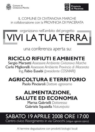 Locandina Vivi La tua terra