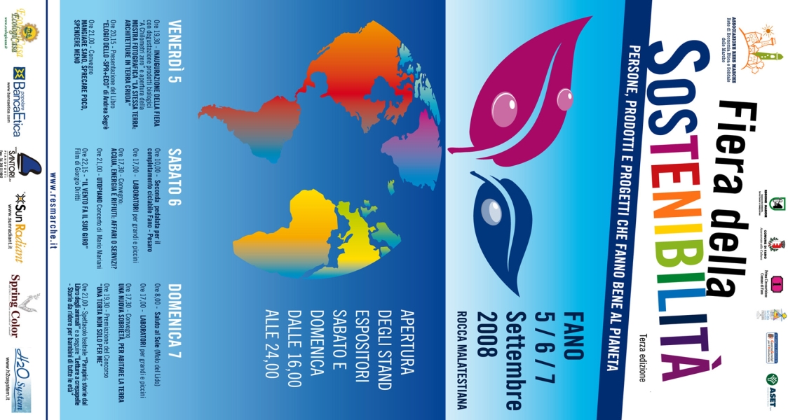 Locandina Fiera della Sostenibilita