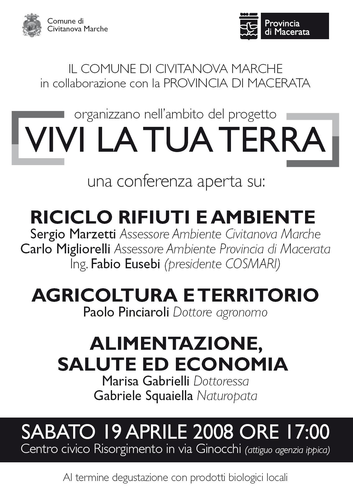 Locandina Vivi La tua terra